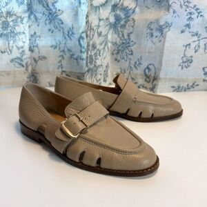 GABRIELA HEARST Symon Cutout Leather Loafers